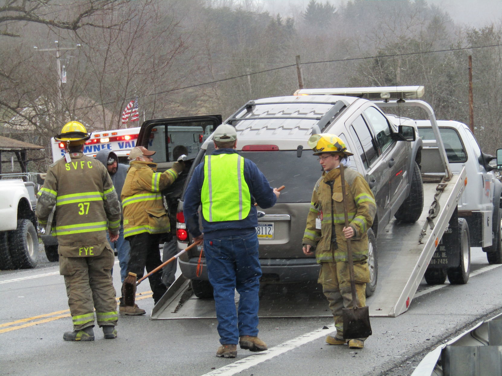 One person suffered minor injuries in Route 30 crash